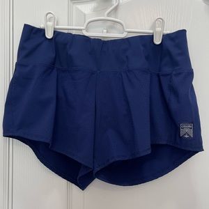 Oiselle Navy Summer Roga Shorts
